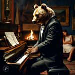 Mr. Bear is musically gifted