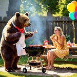 Bear can BBQ